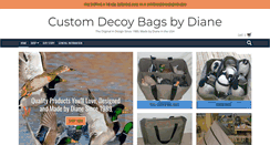 Desktop Screenshot of customdecoybags.com